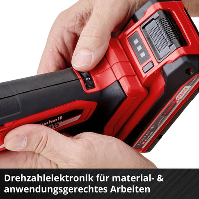Einhell Akku-Multifunktionswerkzeug VARRITO Power X-Change (Li-Ion, 18 V, 22.000 bis 40.000 min-1, Drehzahl-Elektronik, Schnellspannverschluss, magnetische Werkzeugaufnahme, ohne Akku und Ladegerät)