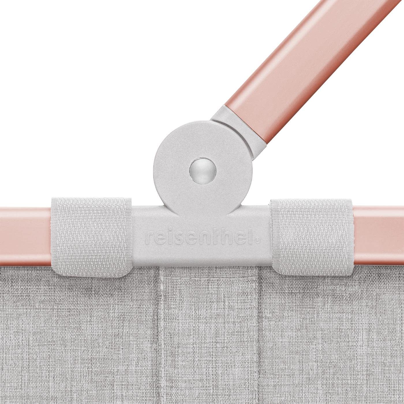 reisenthel carrybag twist sky rose– Stabiler Einkaufskorb mit viel Stauraum und praktischer Innentasche – Elegantes und wasserabweisendes Design