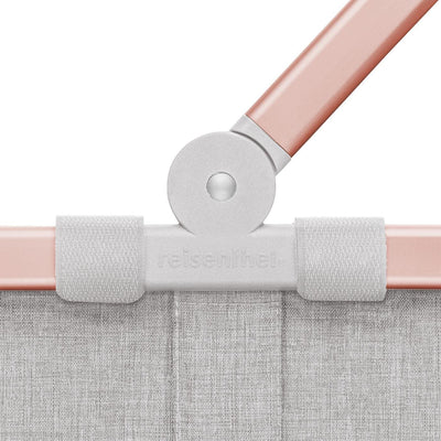 reisenthel carrybag twist sky rose– Stabiler Einkaufskorb mit viel Stauraum und praktischer Innentasche – Elegantes und wasserabweisendes Design