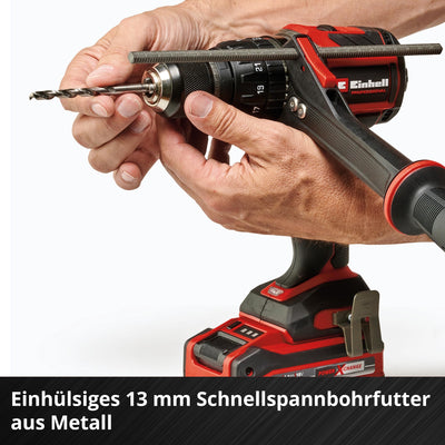 Einhell Professional Akku-Schlagbohrschrauber TP-CD 18/120 Li-i BL-Solo Power X-Change (18 V, Brushless, 120 Nm, Schlagbohrfunktion, 13 mm Bohrfutter, 2 Gang, ohne Akku)