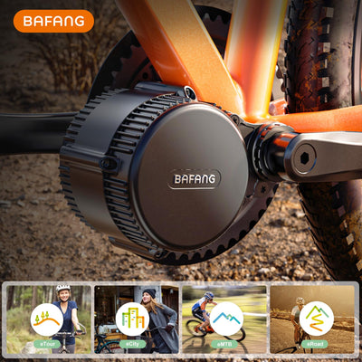 BAFANG Mittelmotor 36V 250W BBS01B Ebike Umbausatz Elektrofahrrad Kit mit Optionales Ebike Display,Elektrofahrrad Umbausatz Motor für BB68mm, DZ40 Anzeige