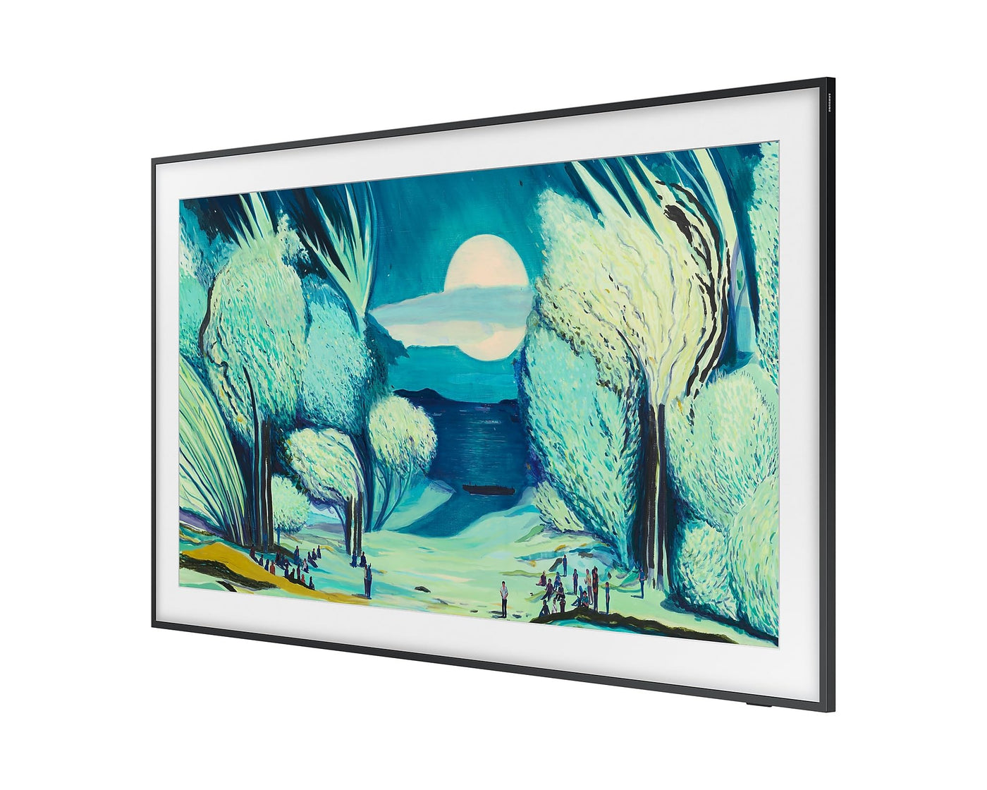 Samsung The Frame LS03F 4K QLED 55 Zoll (138 cm) UHD Fernseher, Modern Frame Design, NQ4 AI Gen2 Prozessor, Art Mode, Artful Picture Quality, One Connect Kabel, Samsung Vision AI Smart TV