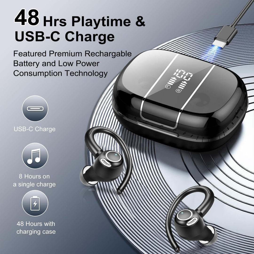 Akozon SX-991 Faltbare Bluetooth-Kopfhörer - Teleskop-Design Ohne Nackenbügel