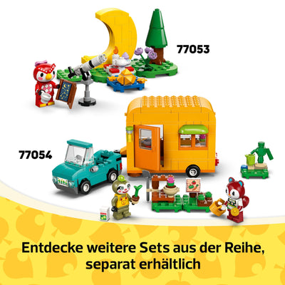 LEGO Animal Crossing Die Schneiderei der Schneiderschwestern, Bauset für kreative Rollenspiele, Geschenk für Mädchen, Jungen und Fans des Videospiels ab 6 Jahren, Abenteuer Spielset 77055