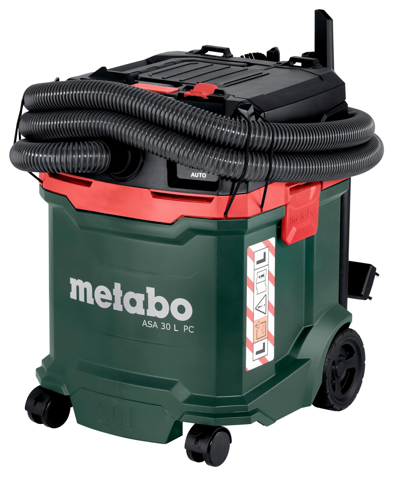 Metabo ASA 30 L PC Allessauger – 602086000 – Nass-/Trockensauger mit integrierter Filterabreinigung – 5,5 m Kabellänge