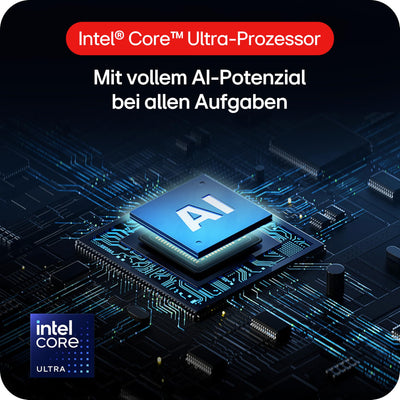 LG 2025 gram Notebook 17 Zoll Laptop - Intel Core Ultra 7 (32GB RAM, 2TB SSD, Intel Arc Graphics, Windows 11 Home, Bluetooth 5.3, 2xThunderbold 4) - Schwarz