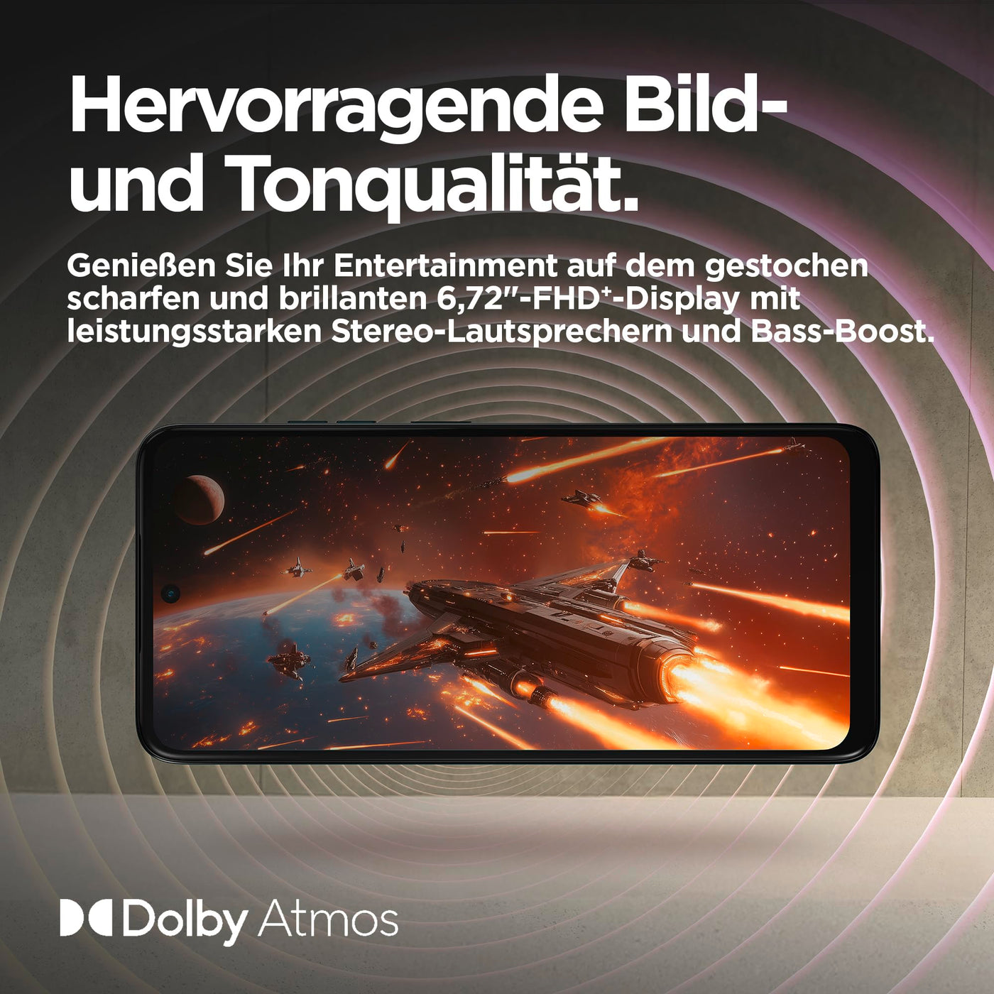 Motorola Moto g15 Smartphone (6,72"-FHD+-Display, 50-MP-Kamera, 4 GB / 128 GB, 5200 mAh, Android 15) Iguana Green, inkl. Schutzcover [Exklusiv bei Amazon]