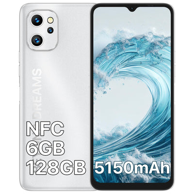 UMIDIGI F3S Android Smartphone Ohne Vertrag,6GB + 128GB Handy ohne vertrag, 6.7 Inch Phone, 48MP Triple Camera, 5150mAh Battery Android 11 Intelligent Mobile Phone Fingerprint/Octa Core/4G LTE/OTG