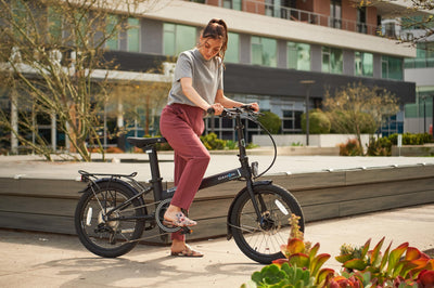 DAHON Unio E20 E-Bike Faltrad Elektrofahrrad 20 Zoll 36V/200W Mittelmotor Sattelrohr-Akku 9-Gang-All-Terrain E-Bike 36V 9.5AH Batteriezellen,