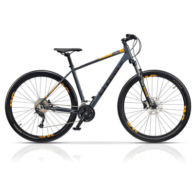 Airtracks 29 Zoll Mountainbike Herren MTB Fahrrad Hardtail Fusion 27 Gang Shimano ALIVIO RD-M3100 SGS - Rahmenhöhen 42, 46, 50 und 54 - Modelljahr 2023 (54cm (Körpergröße 185-195cm))