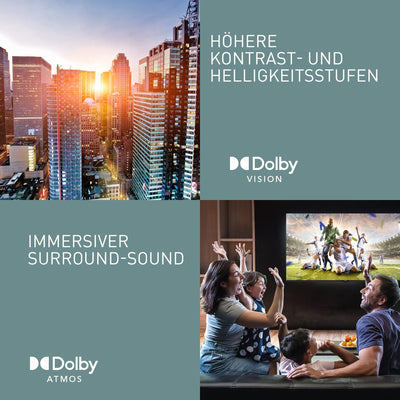 Panasonic TB-50W61AEZ, W61 Serie, 50 Zoll, 4K Ultra HD LED Smart TV, 2025, TiVo, Dolby Vision & Atmos, Game Mode Plus, Alexa & Google Sprachsteuerung, Schwarz