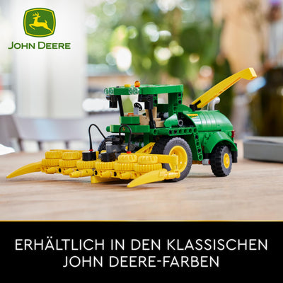 LEGO Technic John Deere 9700 Forage Harvester, Traktor-Spielzeug für Kinder, Bauernhof-Set, Fahrzeug-Modell mit realistischen Funktionen, Geschenk für Jungen und Mädchen ab 9 Jahren 42168