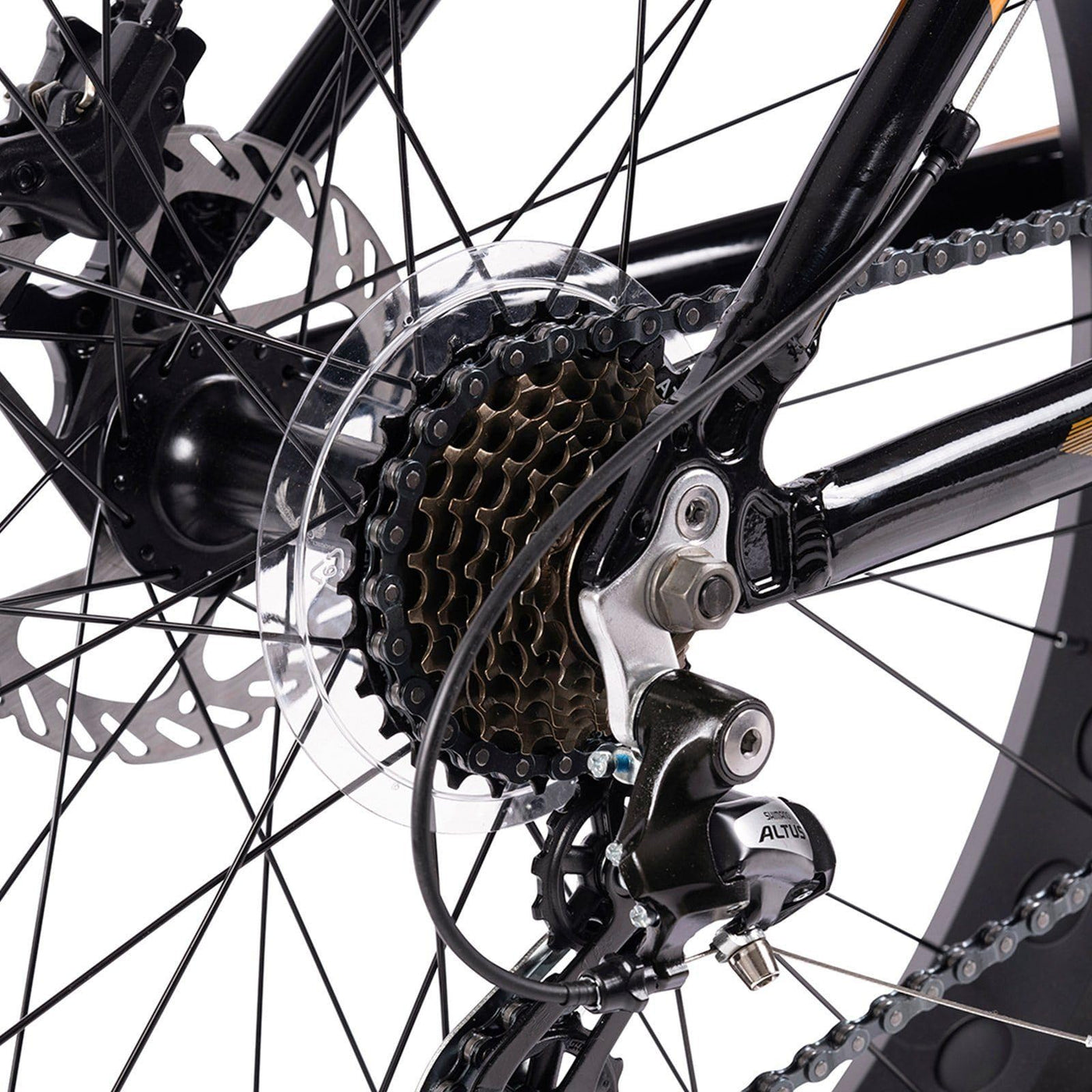 CARPAT SPORT Fatbike 26 Zoll Fat Tire 4.0 Hardtail MTB für Herren Damen und Jungen 7 Gang, Kettenschaltung, Alu-Rahmen Fahrrad, Fat Bike Mountainbike