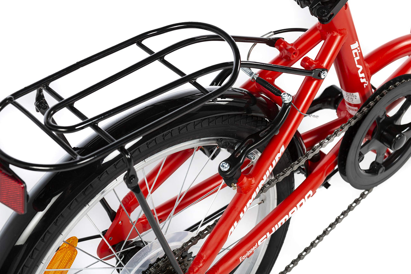 moma bikes Falträder First Class 20", Aluminium, Shimano 6 Gänge, Sattelkomfort