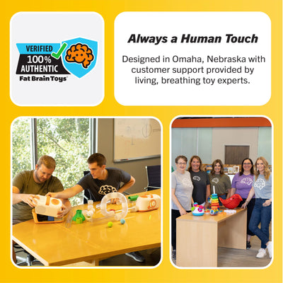 Fat Brain Air Toobz | Luftbetriebenes Ball- und Röhren-Physikspielzeug | Wissenschaftsexperimente für Kinder | Kreatives STEM Spielzeug Ab 3 Jahren