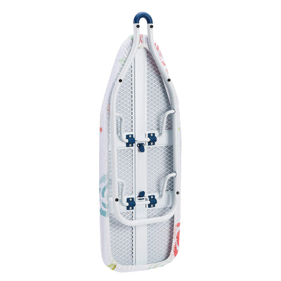 Amazon Basics – Tisch-Bügelbrett, 77 x 29 cm, Weiß, Geblümt