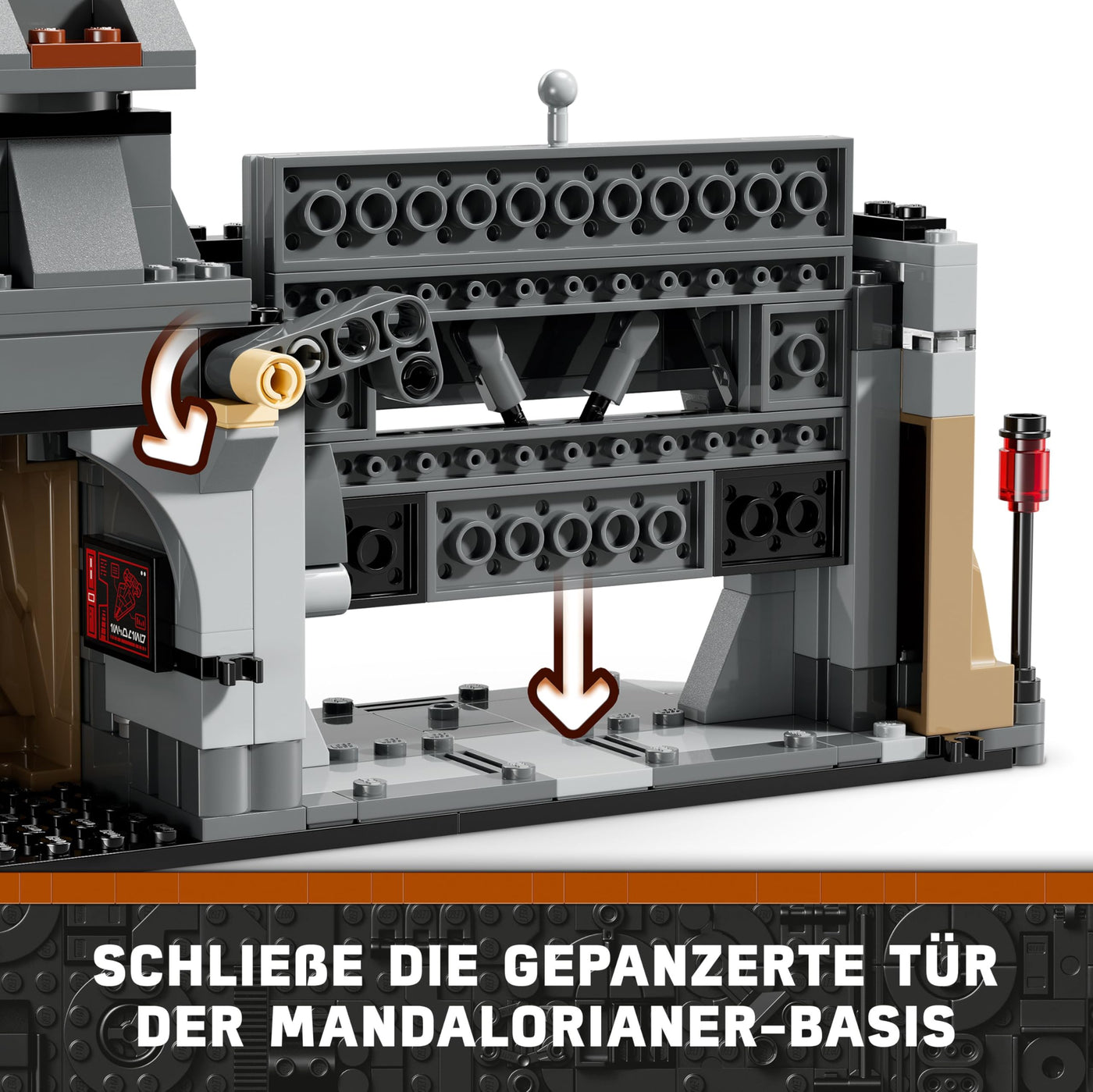 LEGO Star Wars: The Mandalorian Duell zwischen Paz Vizsla and Moff Gideon, Bauspielzeug zum Sammeln für Kinder, Geschenkidee für kreative Jungen und Mädchen ab 7 Jahren, Mandalorianer-Spielzeug 75386