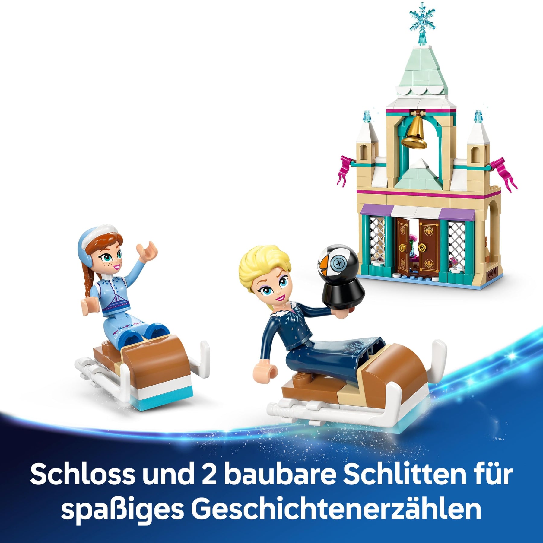 anna elsa spielzeug LEGO ǀ Disney Frozen Das Arendelle Schloss - Spielzeug mit Anna & ELSA