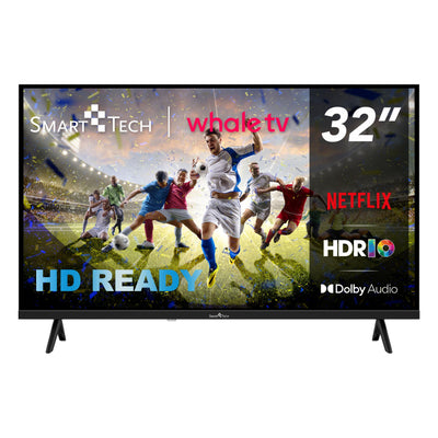 Smart Tech 32HH01K, 32 Zoll (80 cm), HD-LED-Fernseher, Netflix, YouTube, Prime Video, Whale TV