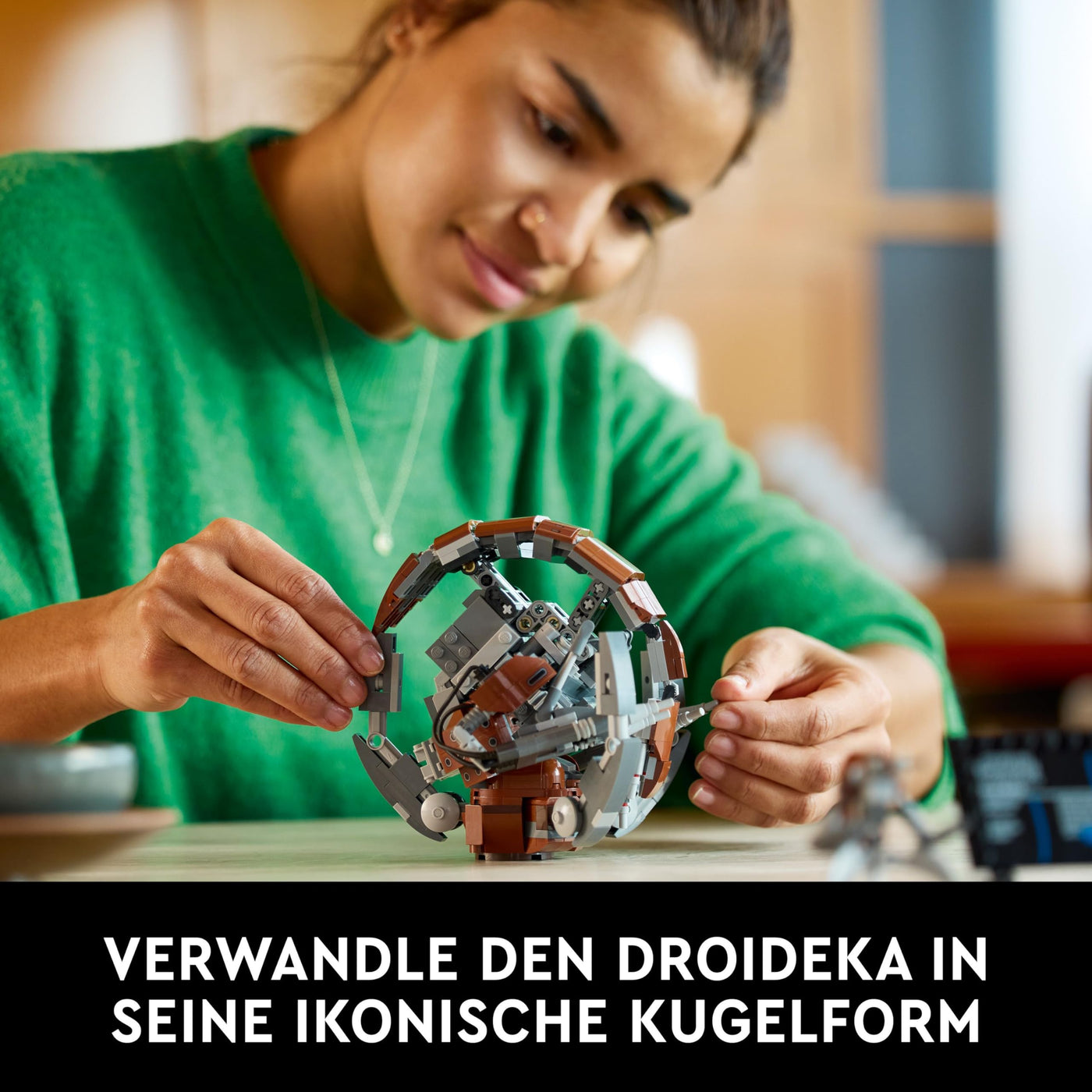 LEGO Star Wars Droideka Set, Droiden-Modellbausatz für Erwachsene, Deko für das Büro, Sammlerstück, Geschenkidee für Männer und Frauen 75381