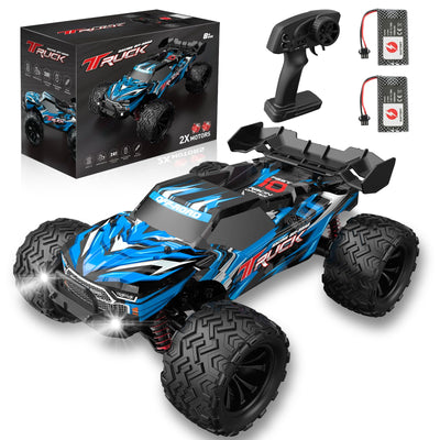 BORSTOYPRO 1:16 Ferngesteuertes Auto, 40 KM/H Schnell Ferngesteuerter Monster Truck für Erwachsene, 4WD Ferngesteuerte Monstertruck RC Cars Auto für Jungen ab 8+ 10 Jahre