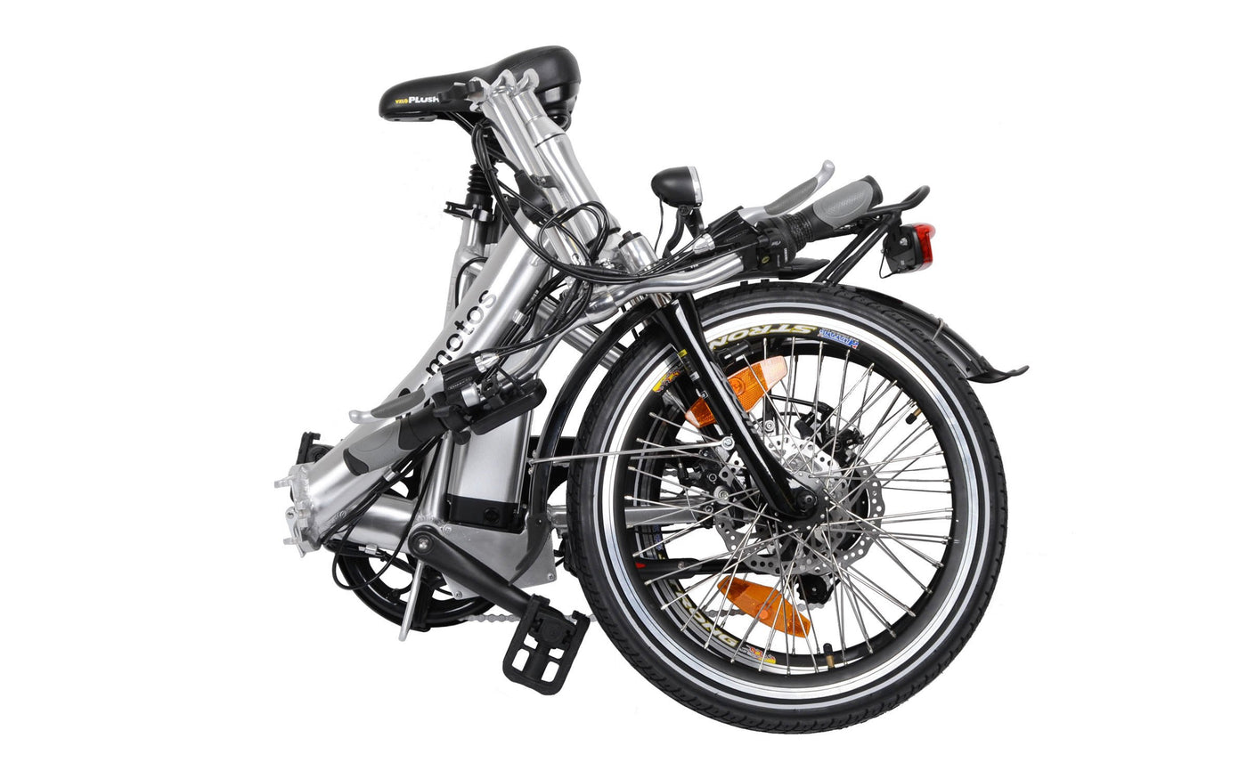 e-motos Alu Pedelec K20 Faltrad Klapprad E-Bike mit Akku (14,50Ah)