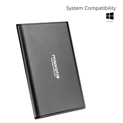 Maxone Externe Festplatte 320GB 2,5 Zoll Tragbare USB Festplatten External Hard Drive USB 3.0 Backups HDD für TV,PC,Mac,MacBook, Chromebook, Wii u, Laptop,Desktop,Windows(320GB, Grey)