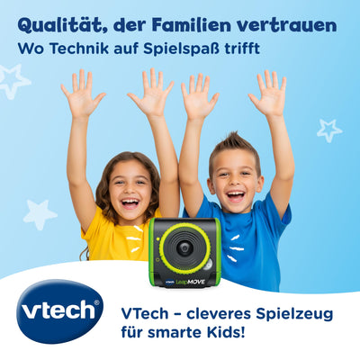 VTech LeapMOVE Lernkonsole Kinder I Interaktive Spielkonsole für Fernseher I Lernspiele ab 4 Jahre I Bewegungsspiele Tanzen & Fitness I ABC Lernen I Buchstaben SpieIe I Vorschule, Einschulung Geschenk