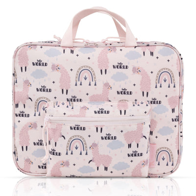 TA Trend Atelier Aufbewahrungs-/Transport-Tasche für tiptoi Bücher, Stift und Zubehör (Rosa-Lama)