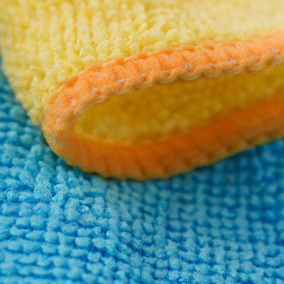 Spontex Microfibre Allzwecktücher 8+2 Gratis, 1 Packung - bunte Mikrofasertücher