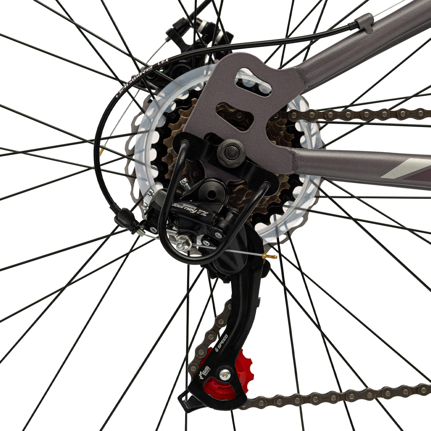 Huffy Marker Mountain Bike 27,5" - Grau 21-Gang Shimano