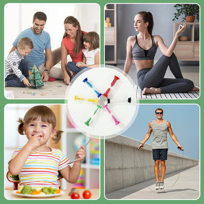 12 Stück Mini Bunter Sanduhren für Kinder,6 Farben Buntes Sanduhren Set,30S/1/2/3/5/10Minuten,Zeitmesser Sanduhren für das Leben der Kinder,Lernen,Spiel Timing,Kreative Geschenke