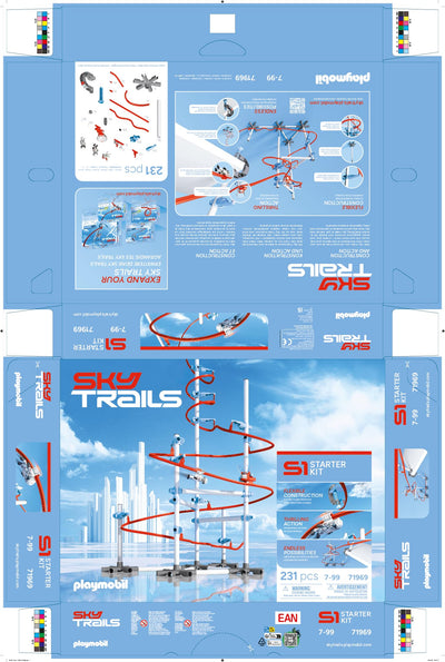 Sky Trails | Starter Kit | Konstruktionsspielzeug für actionreiche Abenteuer Kinder ab 7 Jahren | 71969
