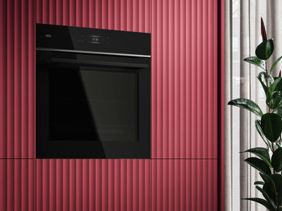AEG Wifi Einbaubackofen – Serie 7 TFT-Full-Touch-Farbdisplay mit Kochassistent – Made in Germany – Pyrolyse Selbstreinigung – Kerntemperatursensor: für Punktgenaues Garen – Schwarz – TE7PB62WAB