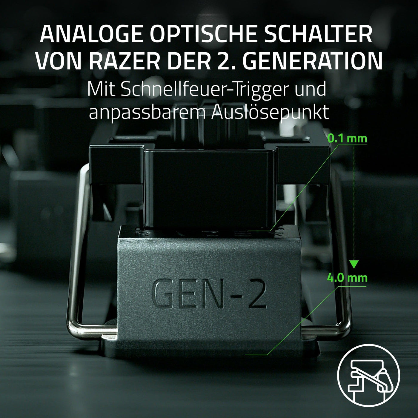 Razer Huntsman V3 Pro Tenkeyless - Analoge optische TKL E-Sport PC-Tastatur ohne Ziffernblock Snap Tap & Rapid Trigger (Digitaler Drehregler & Steuerungstaste) DE-Layout | Schwarz