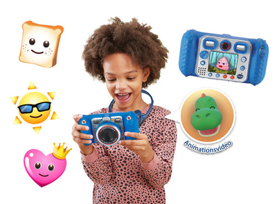 VTech KidiZoom Duo Pro – Kinderkamera mit 2 Kameras, Foto- und Videofunktion, Effekten, Spielen, Musikplayer und vielem mehr – Für Kinder von 4-10 Jahren