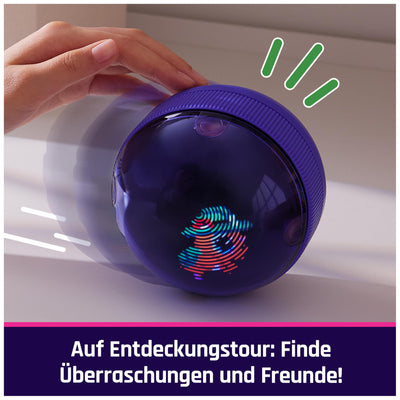Bitzee Hamsterball - interaktives Spielzeug mit über 20 virtuellen Hamstern zum Rollen und Spielen, das Digitale Haustier reagiert auf Berührung und Bewegung, für Kinder ab 5 Jahren