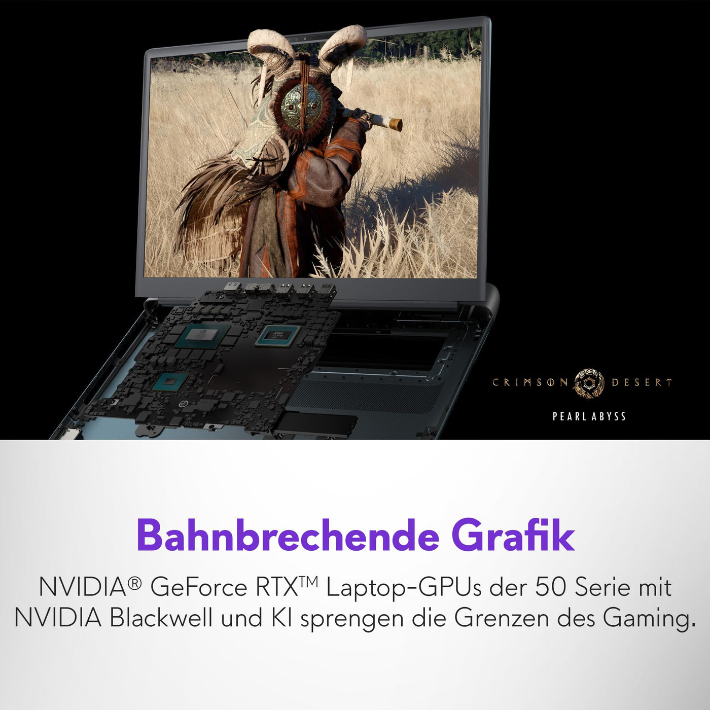 Alienware 18 Area-51 Gaming Laptop 18 Inch QHD+ 300Hz G-Sync, Intel Core Ultra 9 275HX, NVIDIA GeForce RTX 5080, 32GB DDR5 RAM, 2TB SSD, Windows 11 Home, Cryo-tech, AlienFX RGB QWERTZ - Liquid Teal