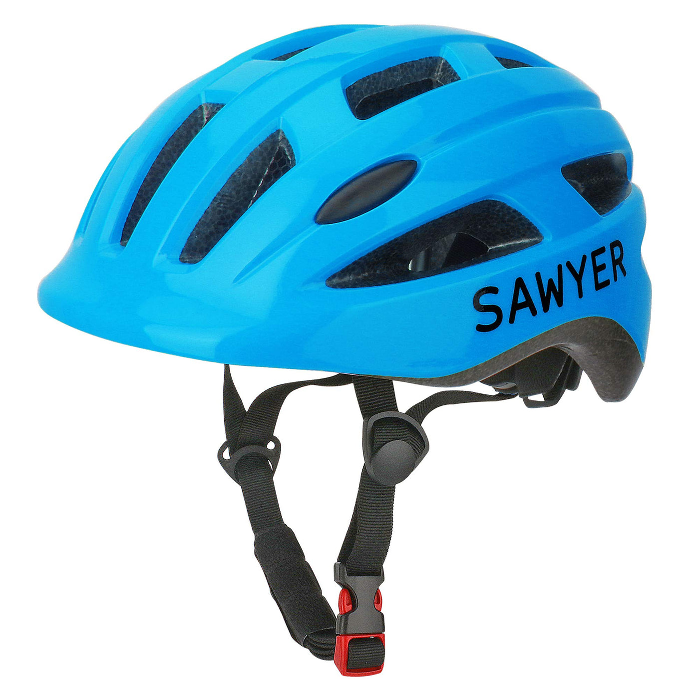 Sawyer Bikes - Verstellbarer Kinderhelm - Kinder 2 bis 10 Jahren (Blau)