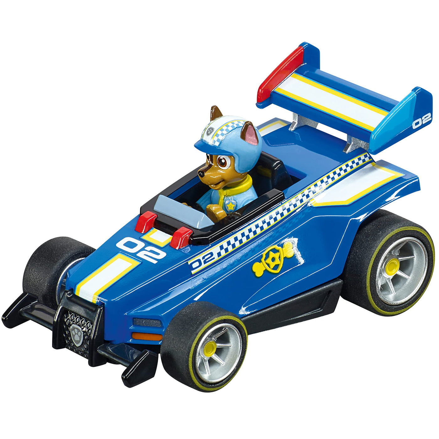 Carrera GO!!! PAW Patrol - Ready Race Rescue Set |2 Slotcars inkl. 2 Handregler mit Turbo-Knopf | Inklusive Chase und Marshall | 4,9 m Streckenlänge mit Looping und Rundenzähler | Maßstab 1:43
