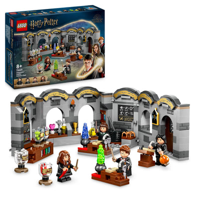 LEGO Harry Potter Schloss Hogwarts: Zaubertrankunterricht, Fantasy-Spielzeug, baubares Klassenzimmer, Geschenkidee für Jungen, Mädchen und alle Fans, mit Hermine Granger und Severus Snape 76431