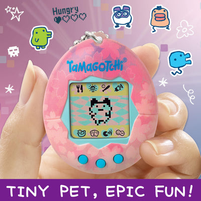 BANDAI - Tamagotchi - Original Tamagotchi - Sakura - virtuelles elektronisches Haustier - 42886