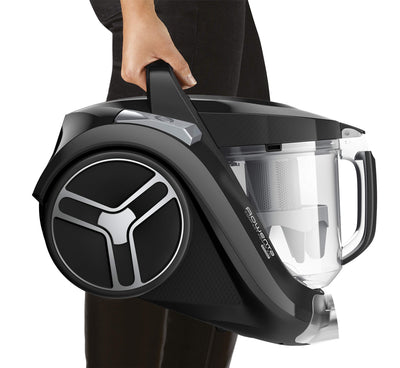 Rowenta RO4825EA Compact Power XXL, beutelloser Bodenstaubsauger, Schwarz, 550 W, 2.5 liters, 75 Dezibel