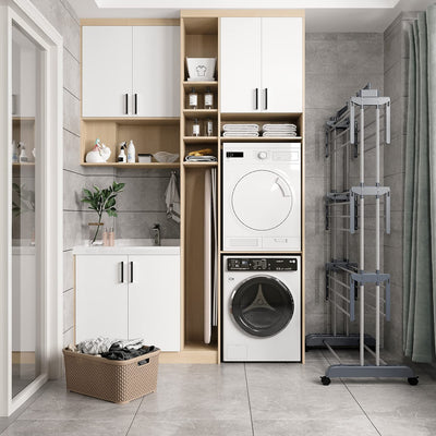 Shrivee Wäscheständer Turm, 3 Etagen mit 6 klappbaren Flügeln, Wäscheständer Ausziehbar Länge 66-130 cm, klappbarer Waschestander für Innen und Außen große Familien aus Edelstahl Bettwäsche