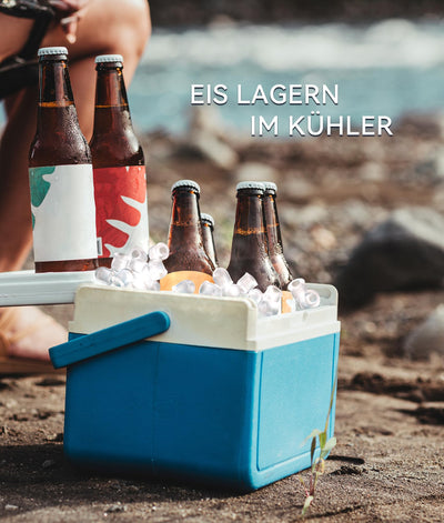 ecozy Eiswürfelmaschine, Eiswürfelmaschine Klein, Selbstreinigende Eiswürfelmaschinen, 2 Eiswürfel Größen Ice Cube Maker, 9 Würfel in 6 Minuten Fertig, 12 KG/24H Eiswürfelbereiter für Zuhause, Party