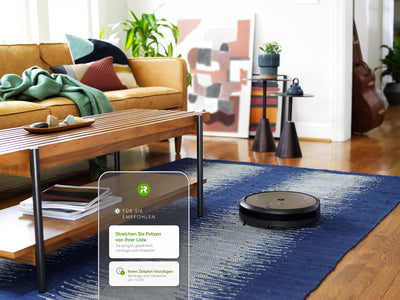 iRobot Roomba i1152 Saugroboter (Staubsauger Roboter), WLAN-fähig mit Zwei Gummibürsten für alle Böden, Individuelle Vorschläge per App, Kompatibilität mit Sprachassistenten, Farbe: Mandel
