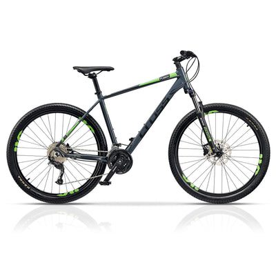 Airtracks 27,5 Zoll Mountainbike Herren MTB Fahrrad Hardtail Fusion 27 Gang Shimano ALIVIO RD-M3100 SGS - Rahmenhöhen 42, 46, 50 und 54 - Modelljahr 2023 (46cm (Körpergröße 165-175cm))