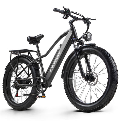 CEAYA Elektrofahrrad,E-Bike für Herren und Damen 26'' E-Mountainbike,48V20AH E Fahrrad,Pedelec Mit 𝟕-𝐆𝐚𝐧𝐠-𝐒𝐜𝐡𝐚𝐥𝐭𝐮𝐧𝐠,LCD Display,Fat Tire Elektro Fahrrad