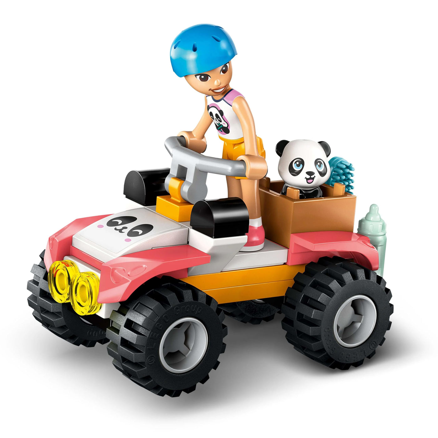 LEGO Friends Panda-Pflegestation - Spielzeug mit Baumhaus, Quad, 2 Mini-Puppen und 3 Panda Figuren - Kreatives Set für Mädchen ab 7 Jahren - 42648
