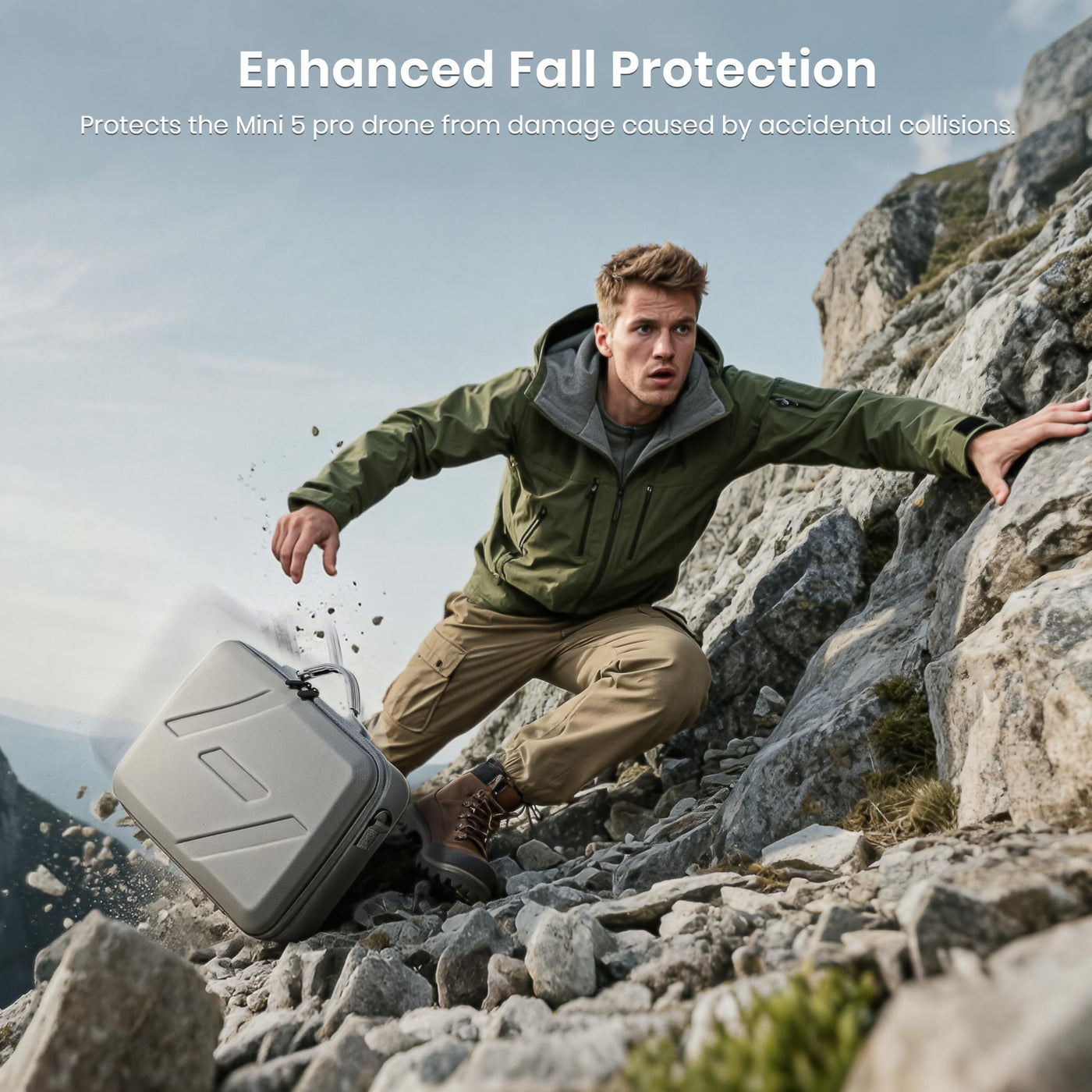 STARTRC Mini 5 Pro Tasche, Tragbare Tragetasche Koffer/Case für DJI Mini 5 Pro Zubehör für DJI RC 2 Controller Fly More Combo